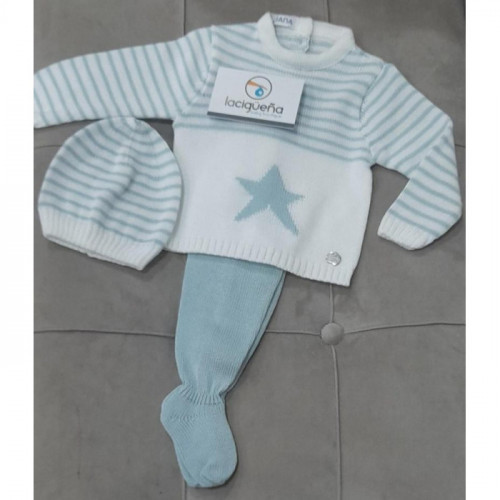 CONJ.3P HILO M/L BLA RAYAS...