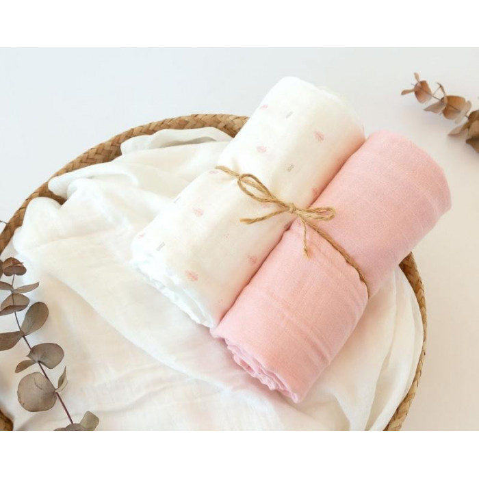 PACK 2 MUSELINAS BAMBU PETIT MOMENTS...