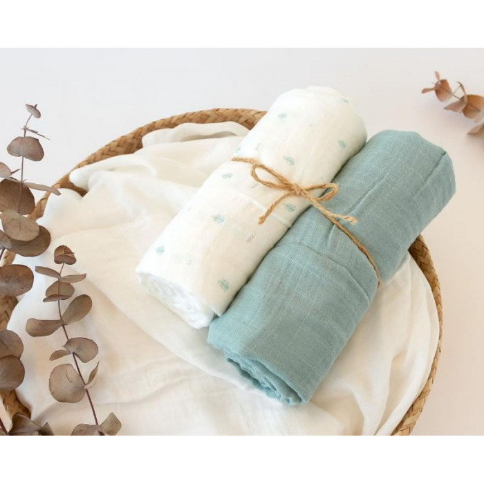 PACK 2 MUSELINAS BAMBU PETIT MOMENTS...