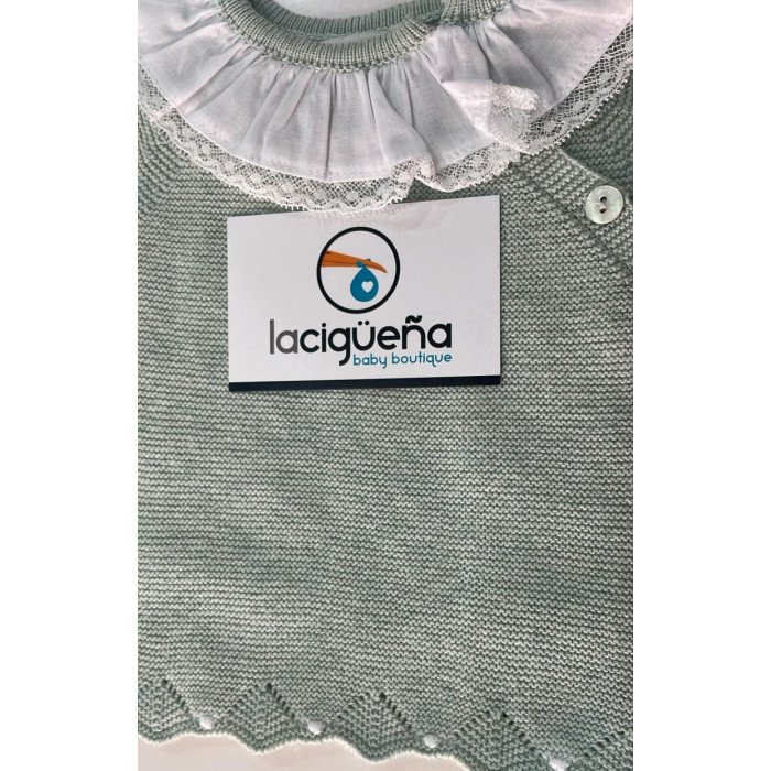 CONJUNTO HILO 3 PIEZAS AREZZO VERDE...