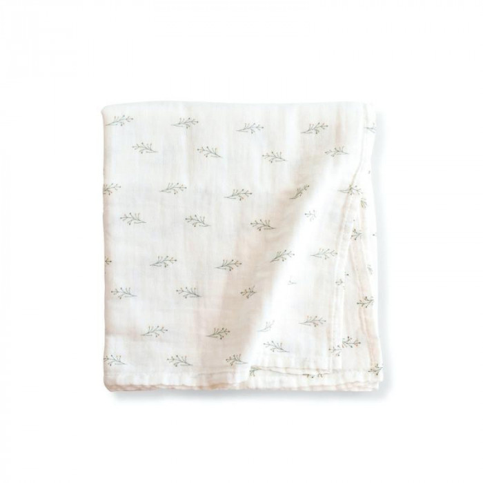 MUSELINA BAMBU SPRING COTTAGE VERDE...