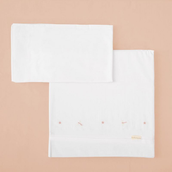 JUEGO SABANAS CUNA ALGODON 100% 532...