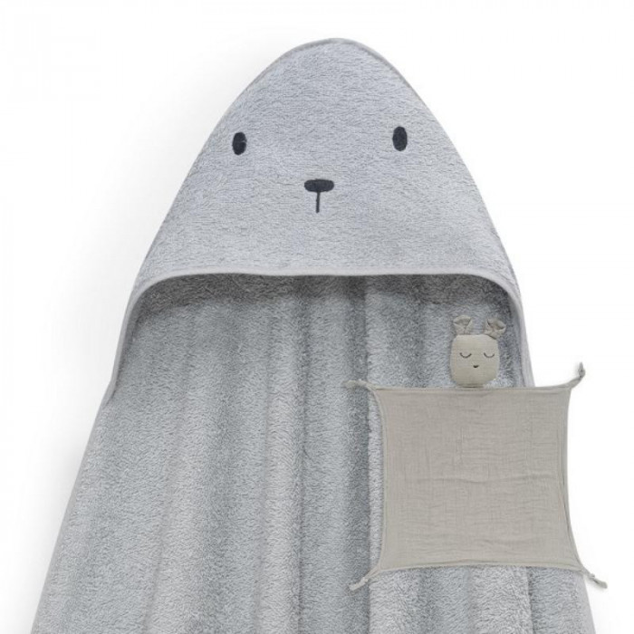 CAPA BAÑO MAXI OSO GRIS + DOU DOU...