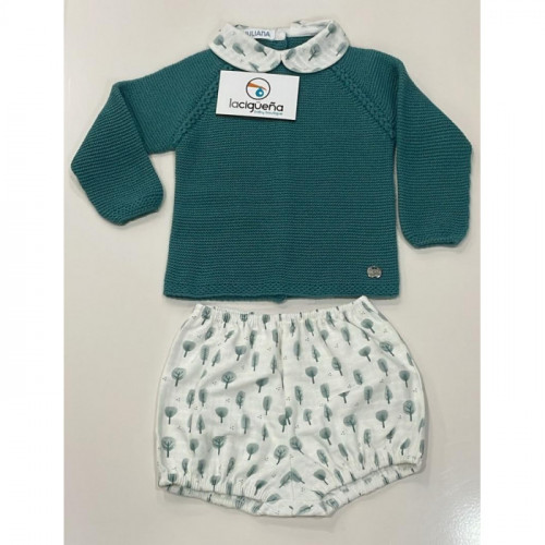 JERSEY LANA VERDE CON BRAGA...