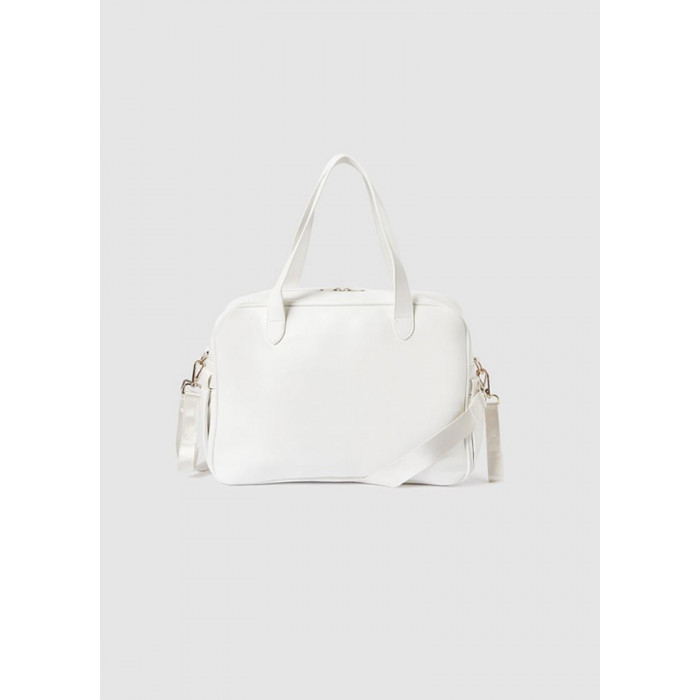 BOLSO SILLA PLIEGUES LISO BLANCO ROTO...