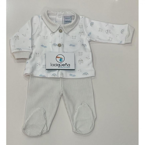 CONJUNTO ALGODON MANGA...