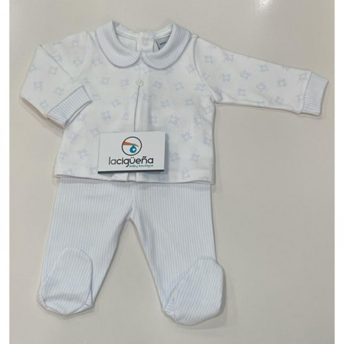 CONJUNTO ALGODON MANGA...