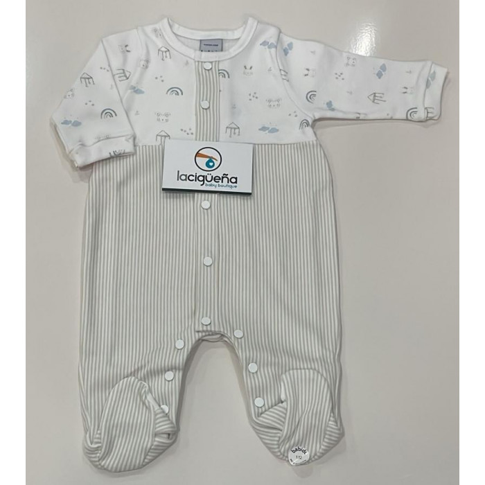 PELELE ALGODON MANGA LARGA CIELO...