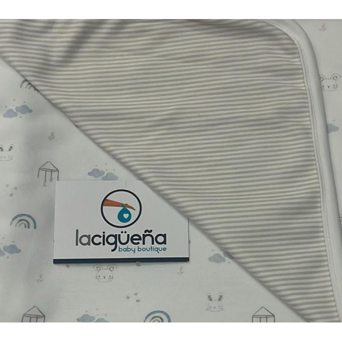 ARRULLO ALGODON AFELPADO CIELO CAMEL...