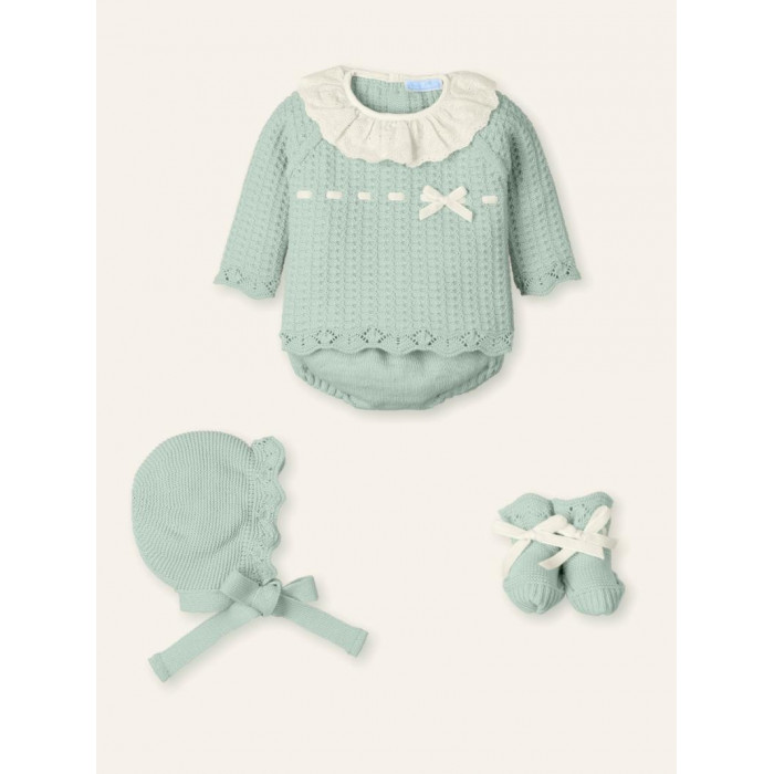 CONJUNTO LANA 4 PIEZAS CON RANITA...