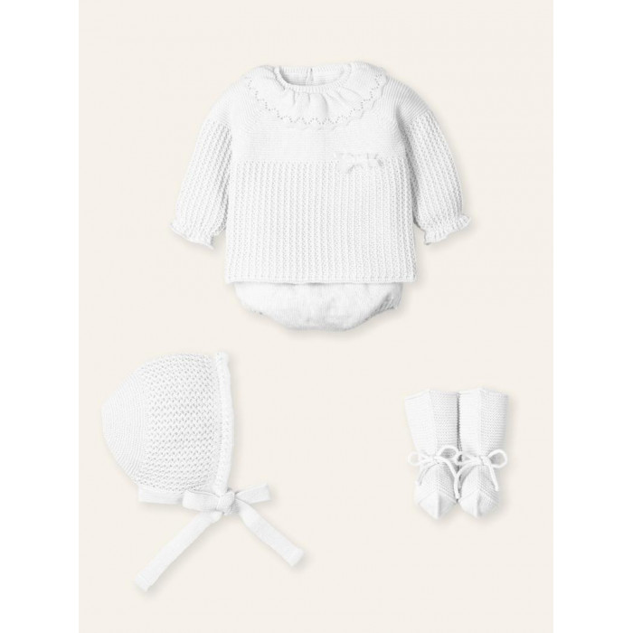 CONJUNTO LANA 4 PIEZAS CON RANITA...