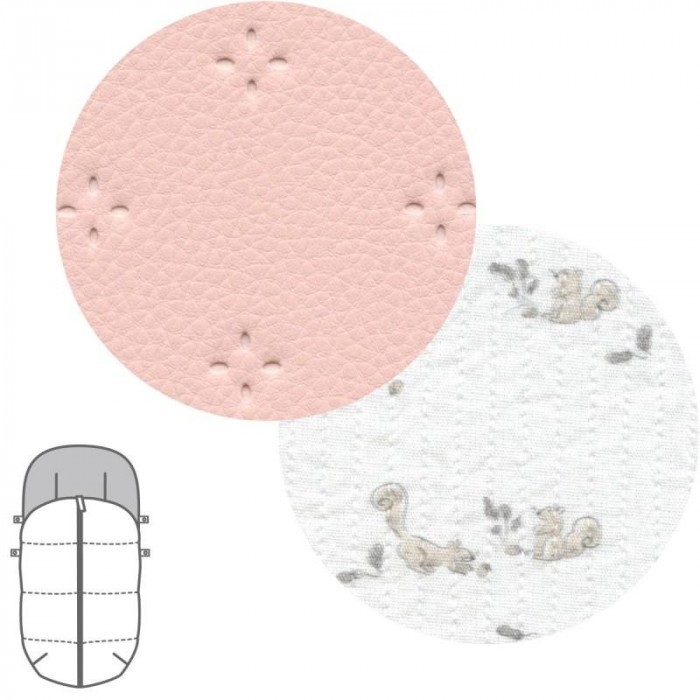 SACO SILLA SPRING CREPE ROSA CAMBRASS