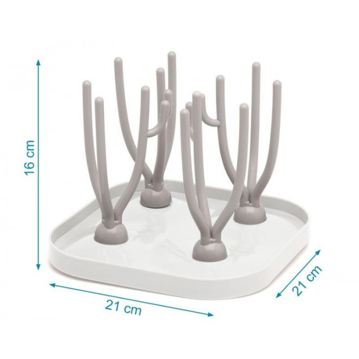 ESCURRE BIBERONES GRIS KIO KIDS