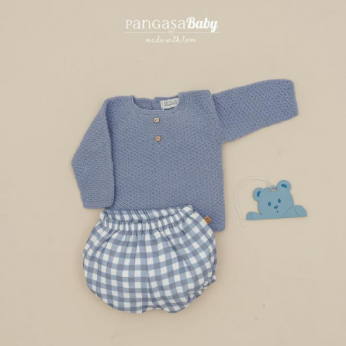 JERSEY LANA AZUL BRUMA CON...