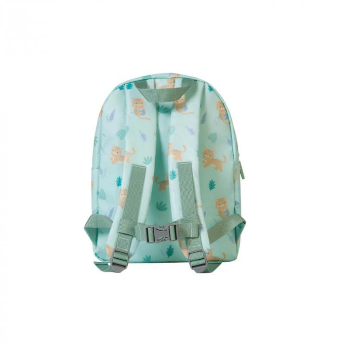 MOCHILA INFANTIL JUNGLE VERDE SARO