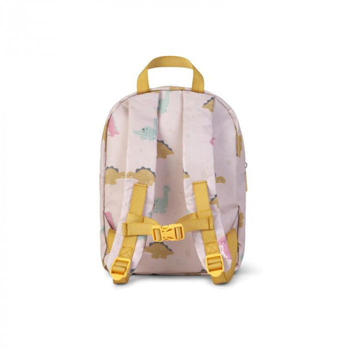 MOCHILA INFANTIL DINOS MOSTAZA SARO