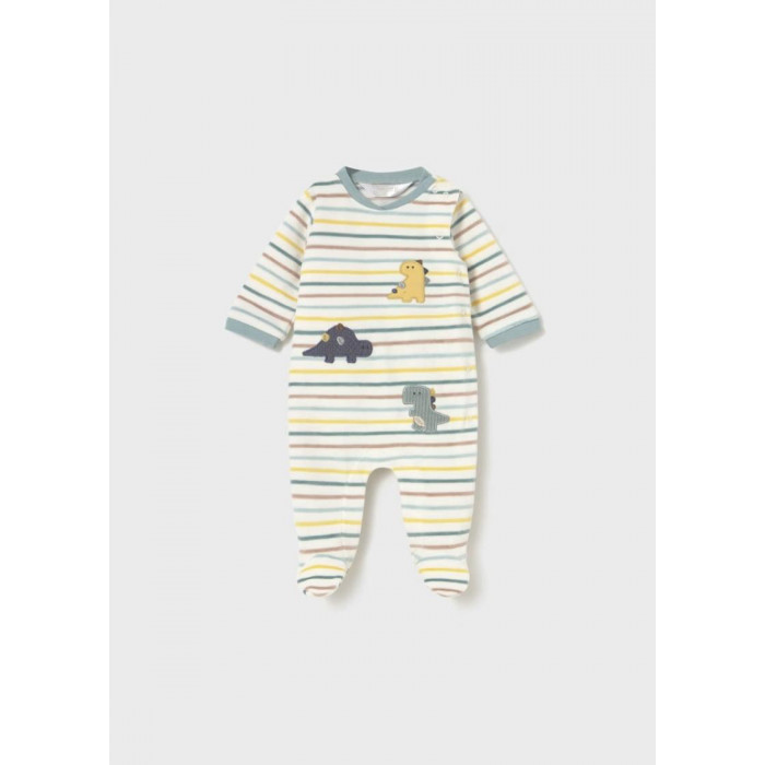 PELELE TUNDOSADO RAYAS DINO VERDE...