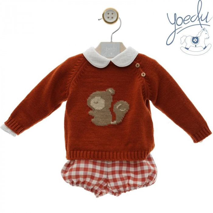 JERSEY LANA ARDILLA CALABAZA+ RANITA...