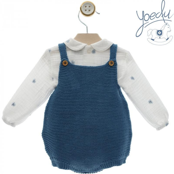 PETO LANA AZULON CON CAMISA BAMBULA...