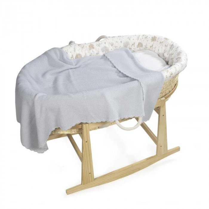 MANTA TRICOT AZUL PASITO A PASITO