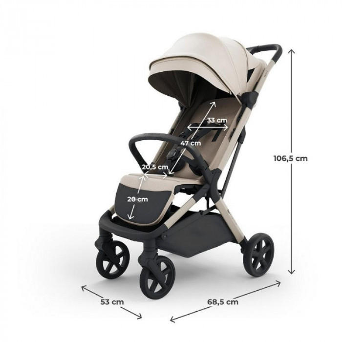 SILLA PASEO NUBI 3 SAND BEIG KINDERKRAFT