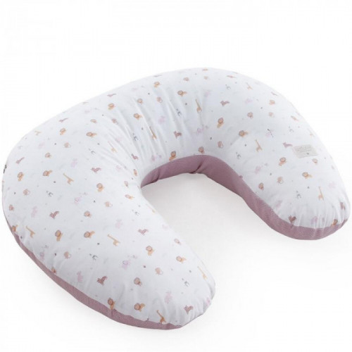 COJIN LACTANCIA SAFARI ROSA...