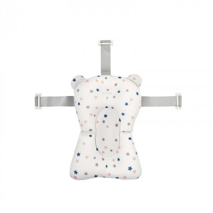 REDUCTOR BAÑERA ACOLCHADO STAR BLANCO...