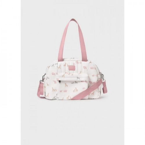 BOLSO MATERNAL SAFARI ROSA...