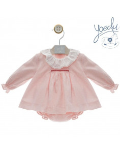 VESTIDO MANGA LARGA CON...