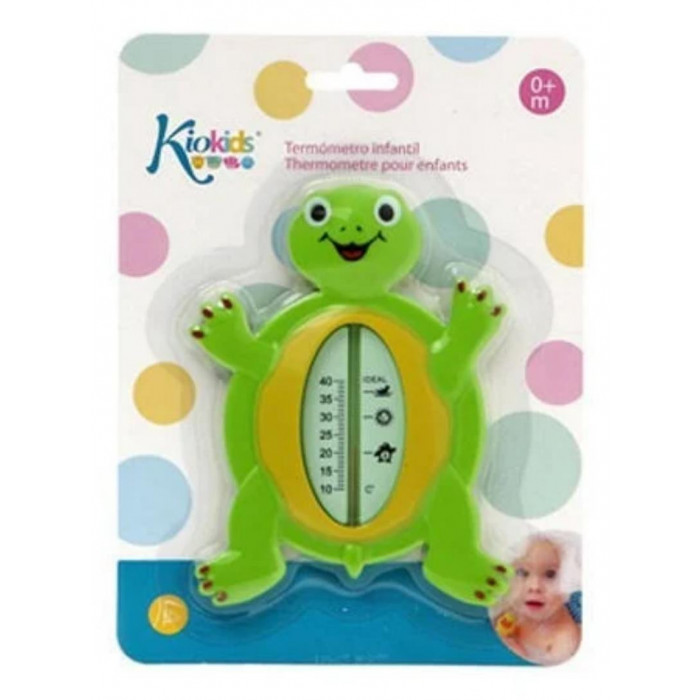 TERMOMETRO BAÑO TORTUGA VERDE KIO KIDS