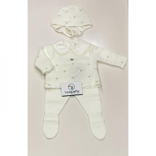 CONJUNTO 3 PIEZAS LANA...