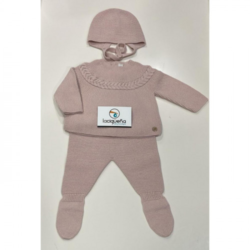 CONJUNTO 3 PIEZAS LANA...