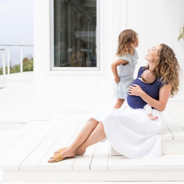 FULAR ELASTICO AURA NAVY ERGOBABY