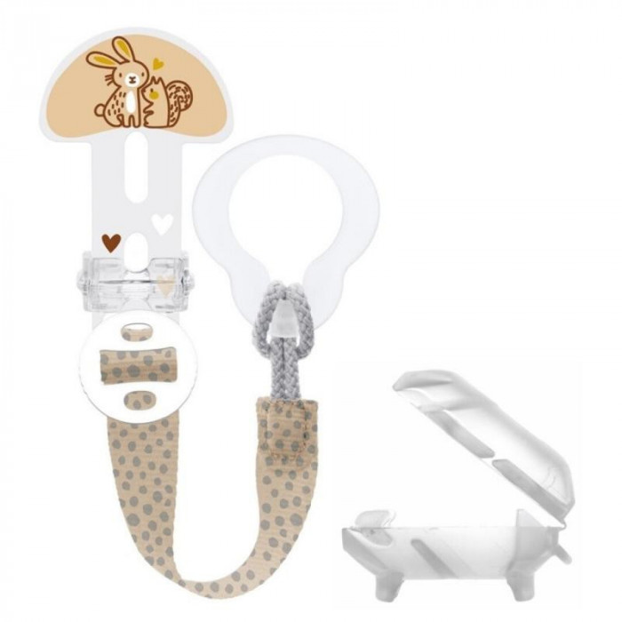 CADENA CHUPETE CLIP IT COVER CAMEL...