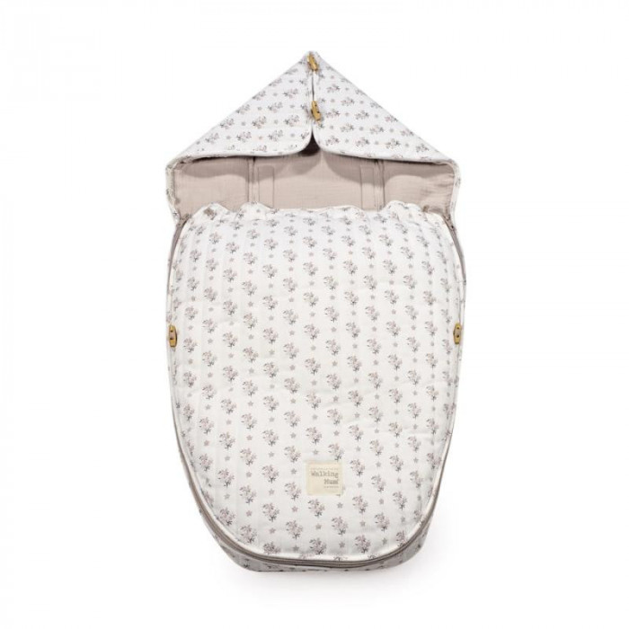 SACO CAPAZO 3 EN 1 BOTTON FLORES...