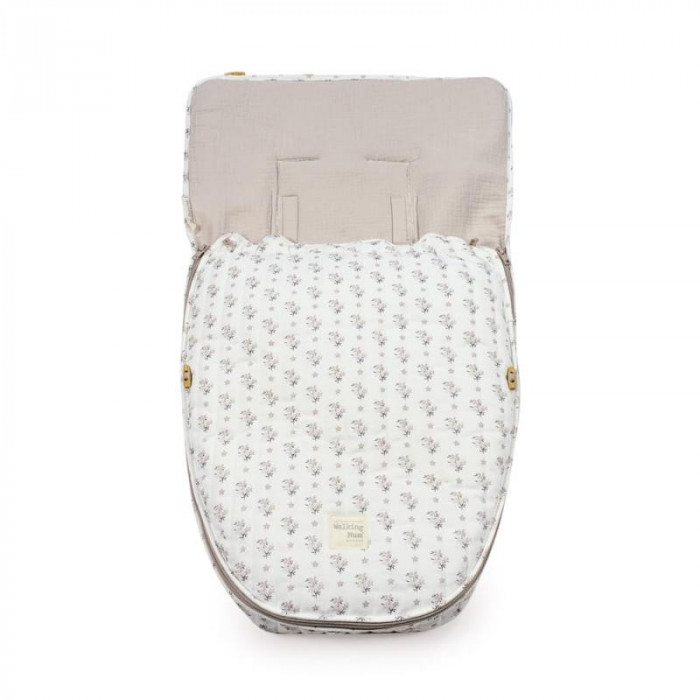 SACO CAPAZO 3 EN 1 BOTTON FLORES...