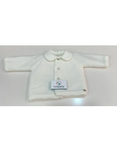 ABRIGO LANA BEIG CON PELITO...