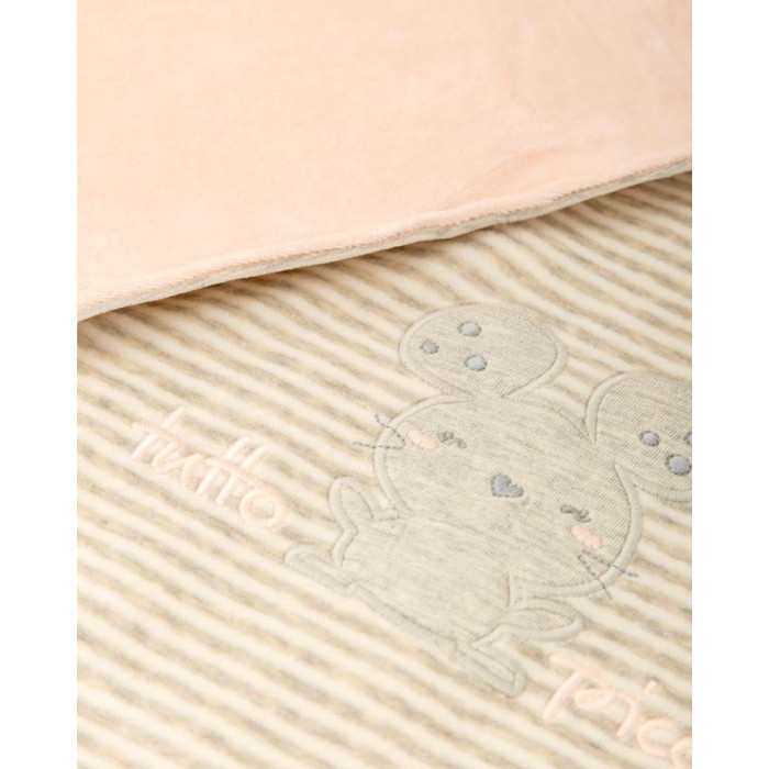 MANTA TUNDOSADO RATON PEREZ BEIG ROSA...