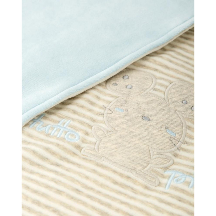 MANTA TUNDOSADO RATON PEREZ BEIG AZUL...