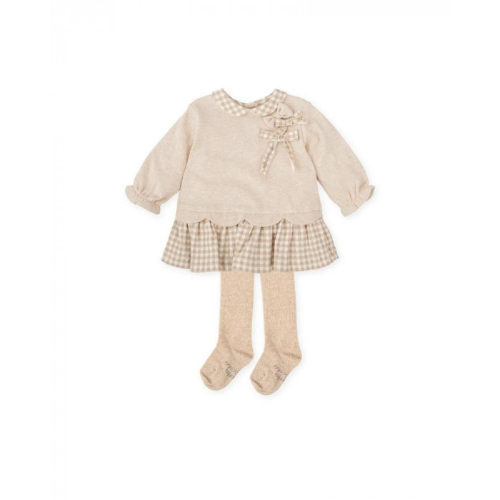 VESTIDO MANGA LARGA CON LEOTARDO...