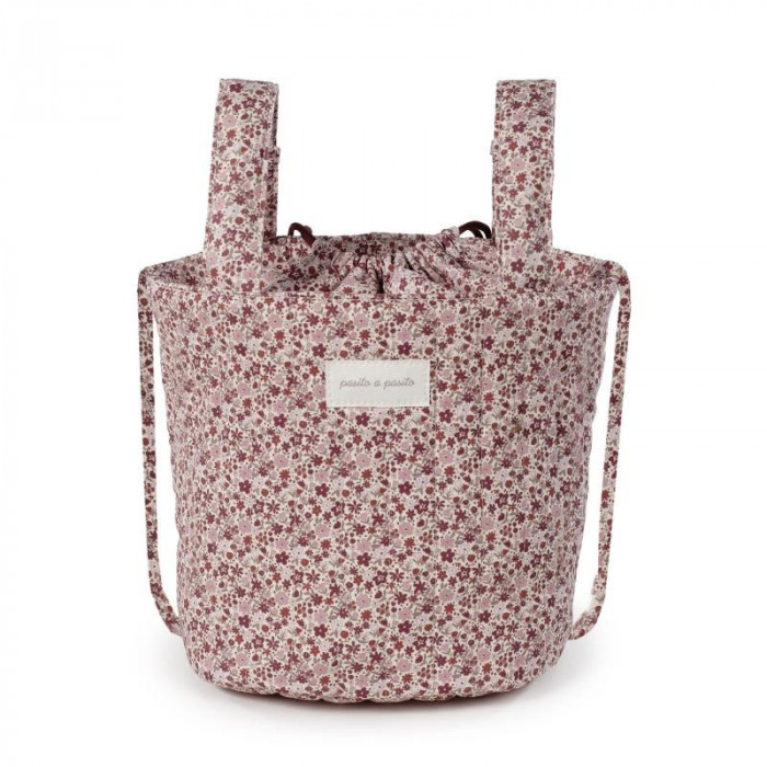 BOLSA BUCKET CHERRY FLORES PASITO A...
