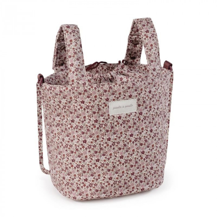 BOLSA BUCKET CHERRY FLORES PASITO A...