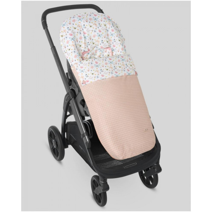 SACO SILLA DESENFUNDABLE FLOREA ROSA...