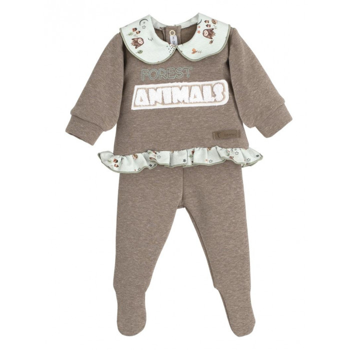 CONJUNTO 2 PIEZAS ALGODON AFELPADO...