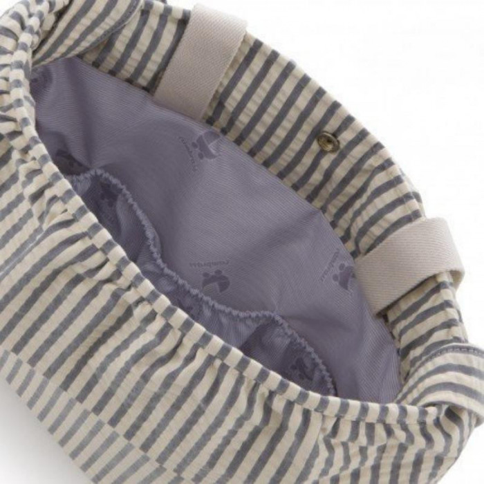 TALEGA CON VOLANTE DERBY GRIS CAMBRASS