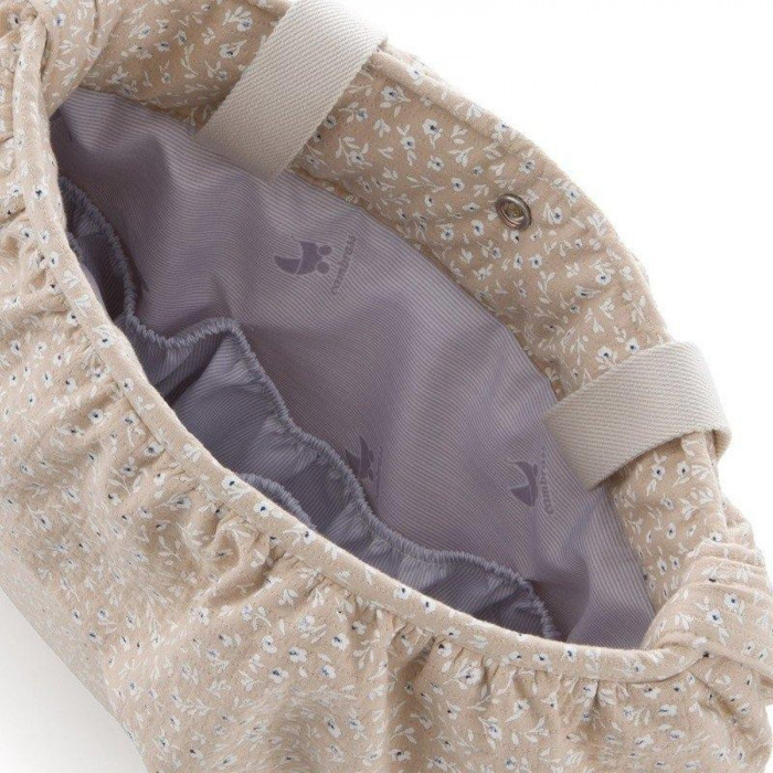 TALEGA CON VOLANTE RUSTIC ROSA CAMBRASS