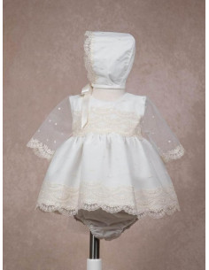 VESTIDO MEDIA MANGA CON...