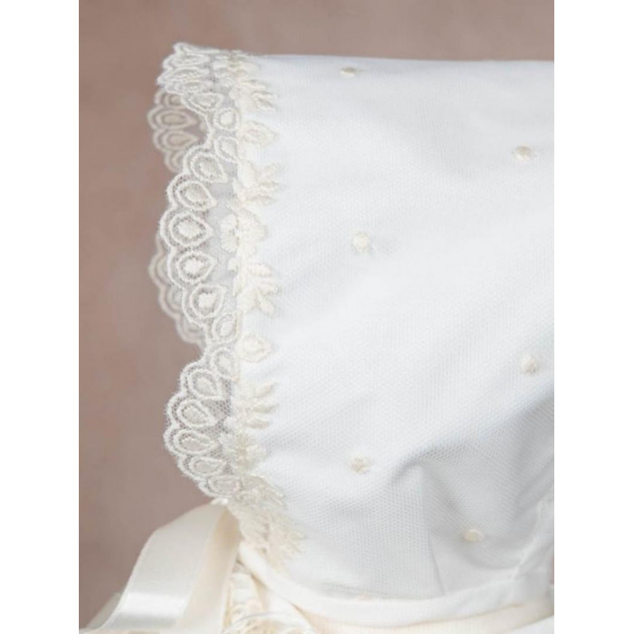 VESTIDO MEDIA MANGA CON BRAGA Y GORRO...