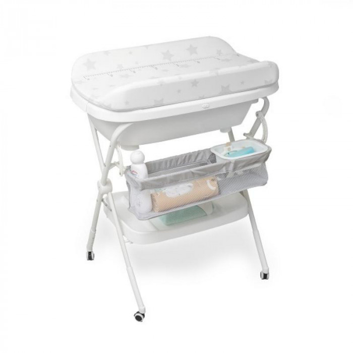 BAÑERA CON CAMBIADOR ESTRELLAS INTERBABY