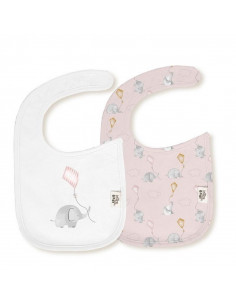 PACK 2 BABEROS ALGODON...